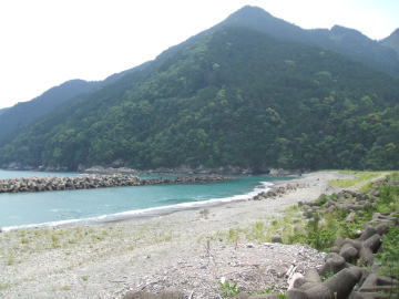 小山浦海水浴場の写真1