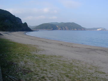 田曽白浜海水浴場の写真1